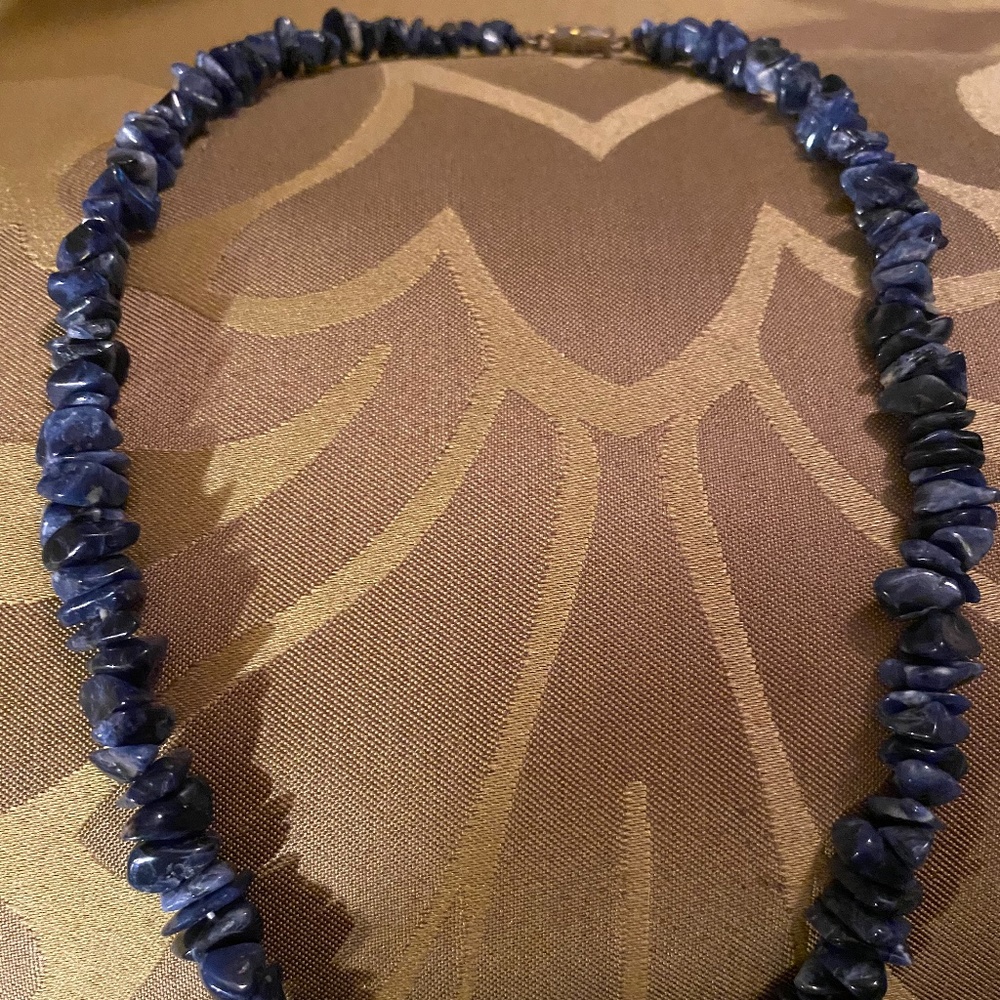 Blue Stone Necklace